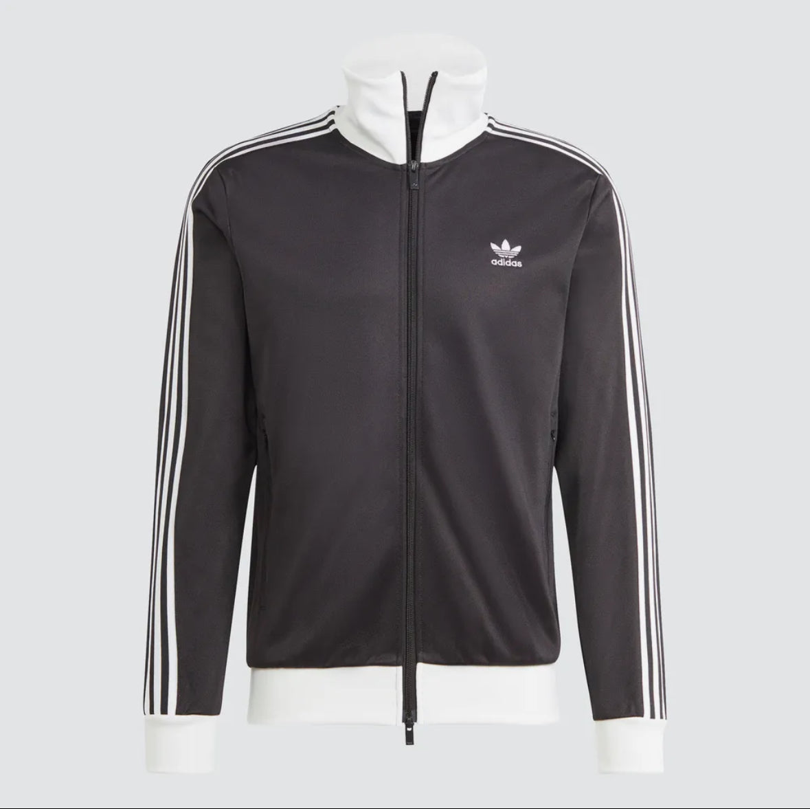 (in stock) Adidas Beckenbauer Track Top - Black: White / II5763