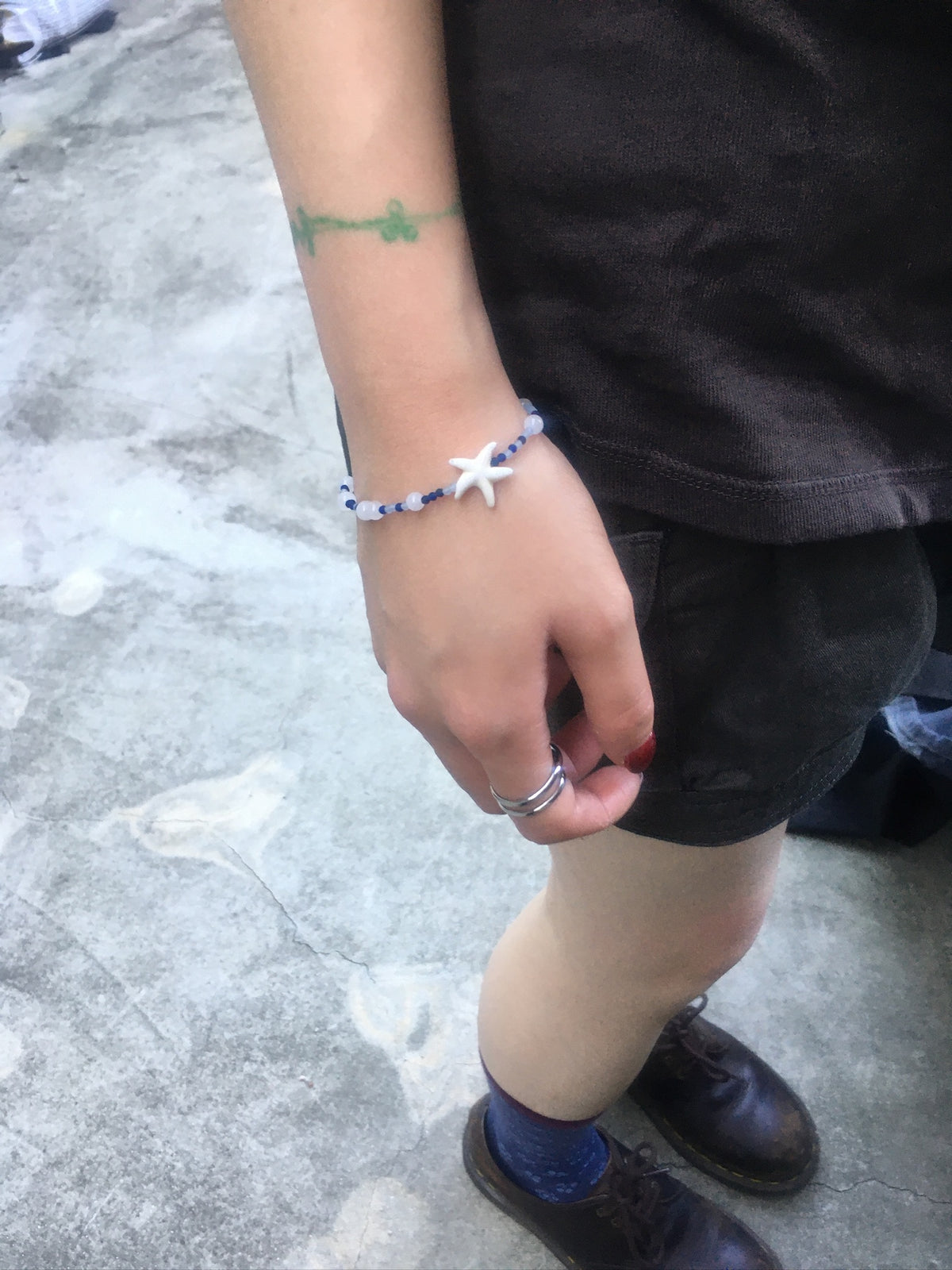 star beaded bracelet (gift)