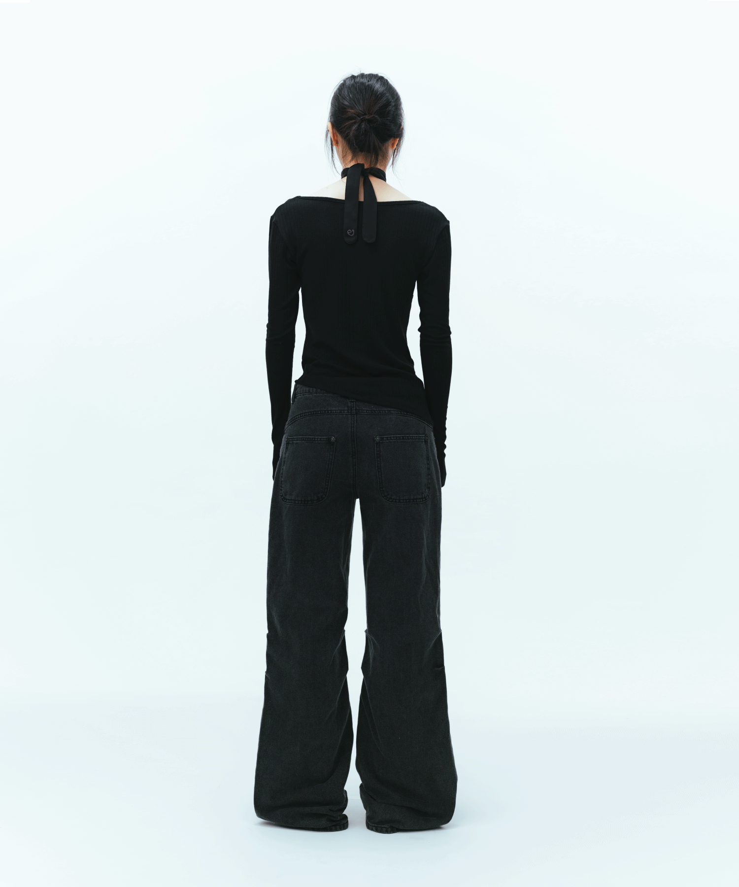 ✪【𝘱𝘳𝘦-𝘰𝘳𝘥𝘦𝘳】coyseio unbalance shirring top (2 color)