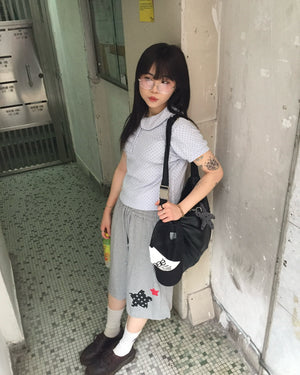 (in stock) kisses cotton shorts