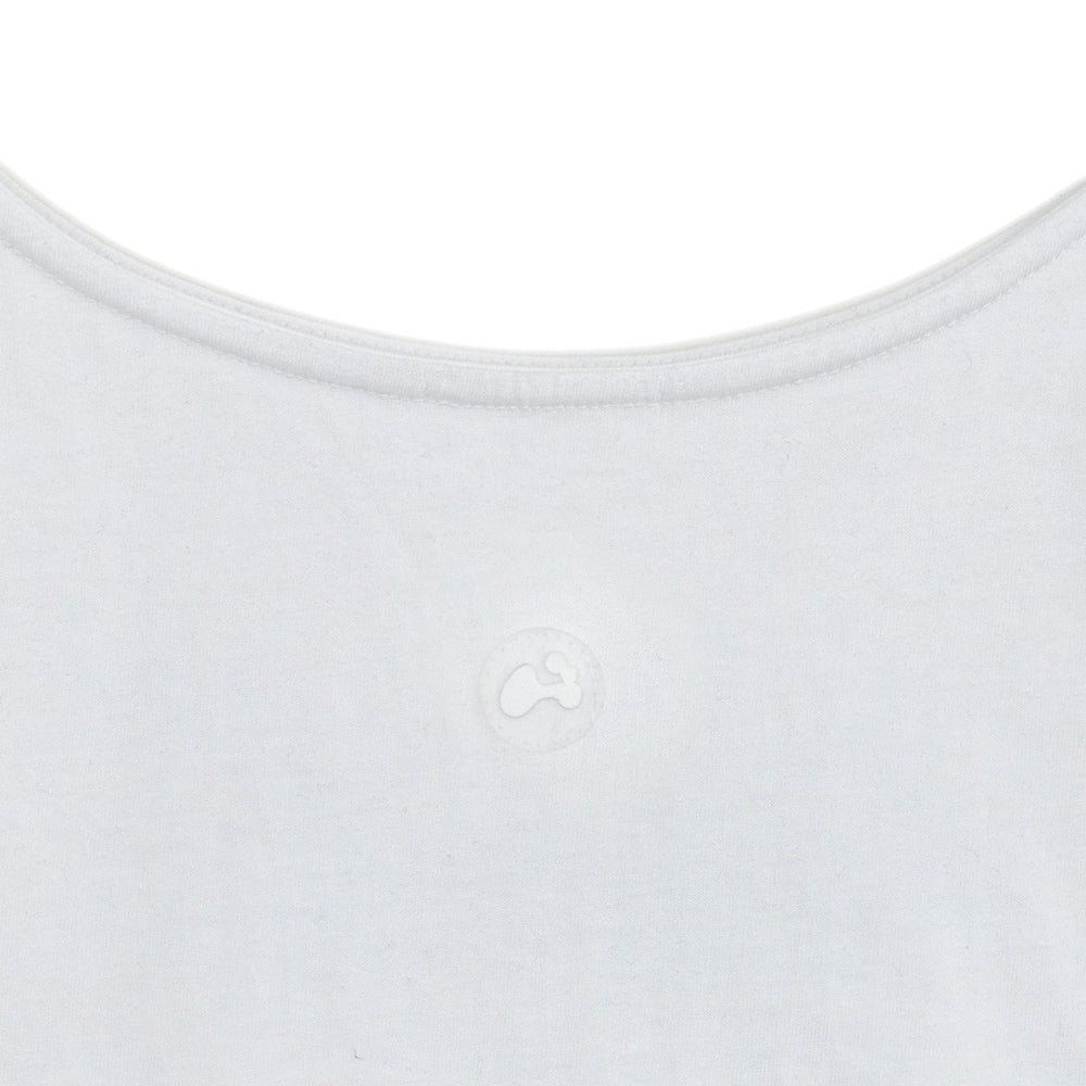 HUGYOURSKIN ANGEL WING TOP (WHITE)