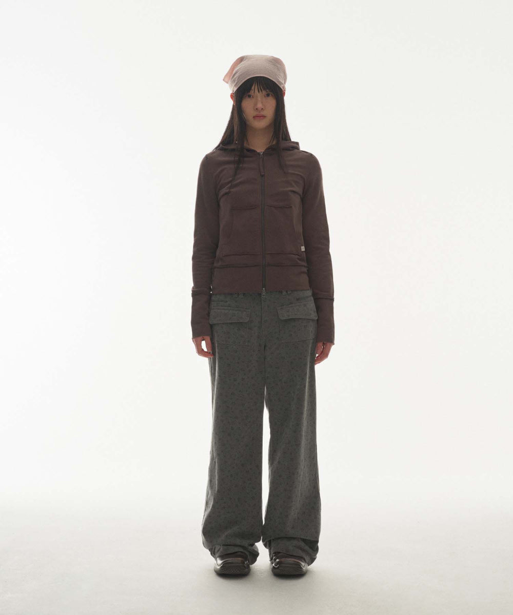 ✪【𝘱𝘳𝘦-𝘰𝘳𝘥𝘦𝘳】coyseio flower pattern pants (2 color)