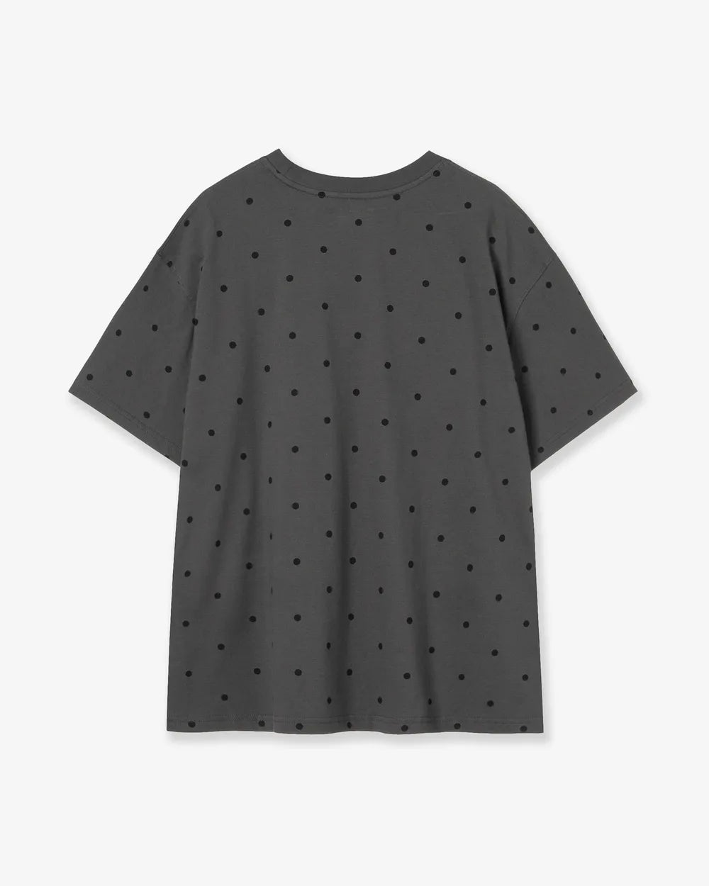 AEAE WEB LOGO DOT T-SHIRTS (CHARCOAL)