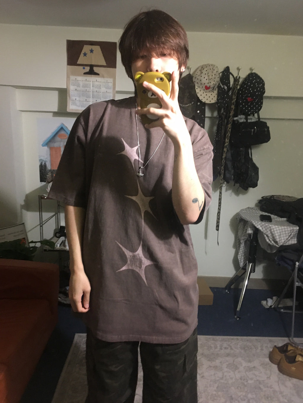 (in stock) triple star tee (2 color)