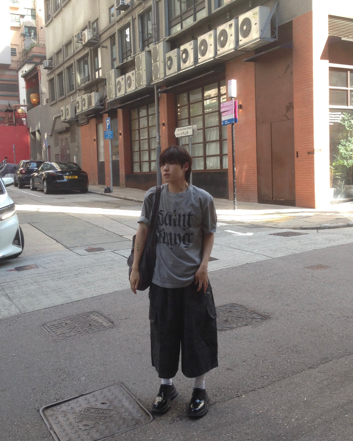 camo cargo sweatshorts (men wear)