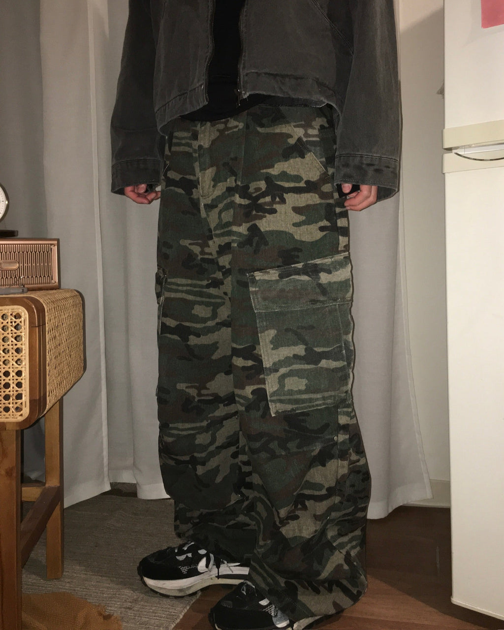 (in stock) camo work pants