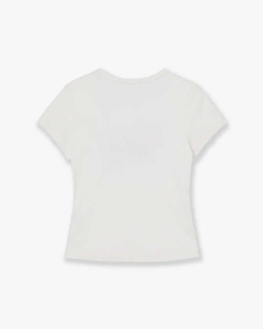AEAE APPLIQUE LOGO TEE (WHITE)