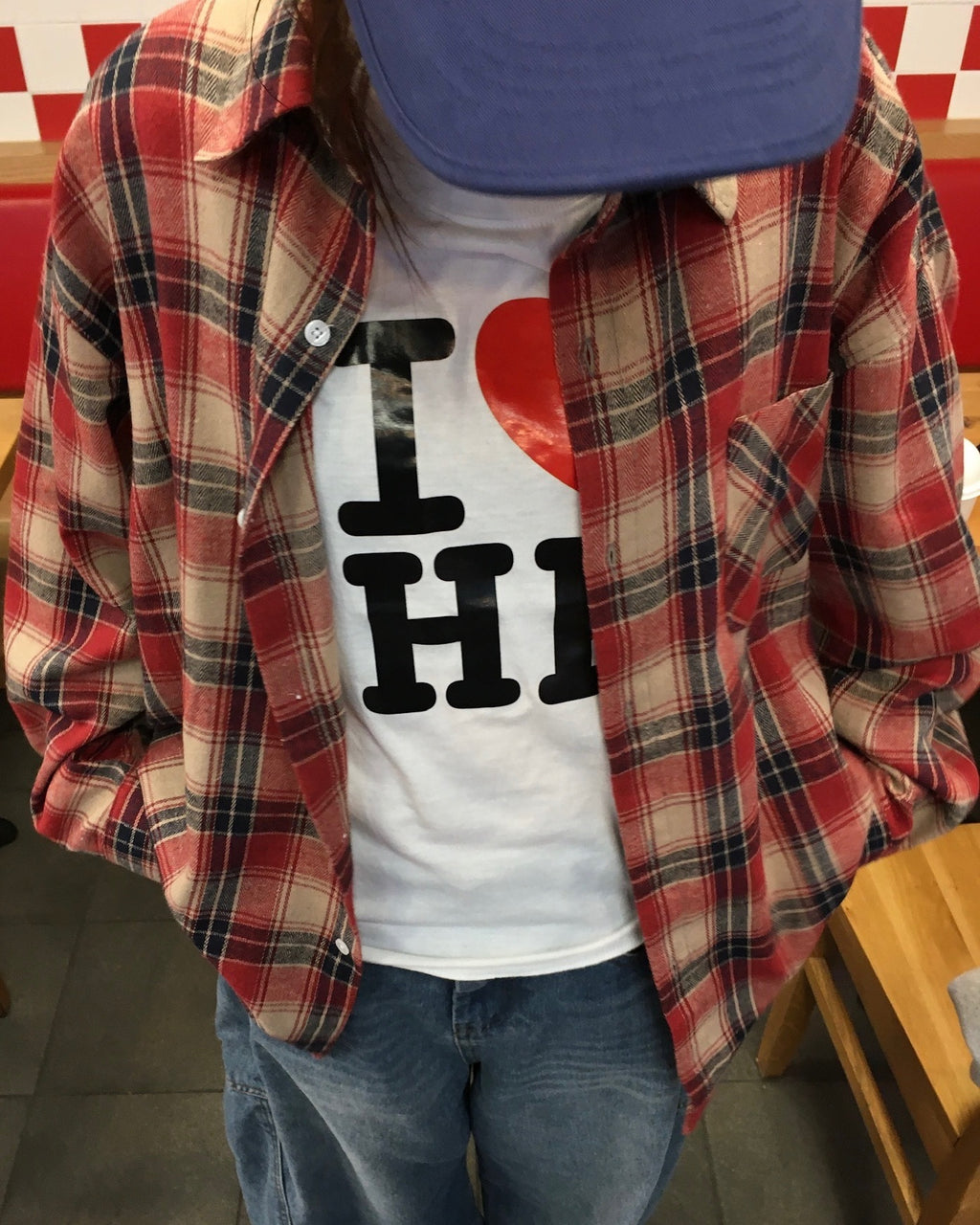 checked cotton shirt