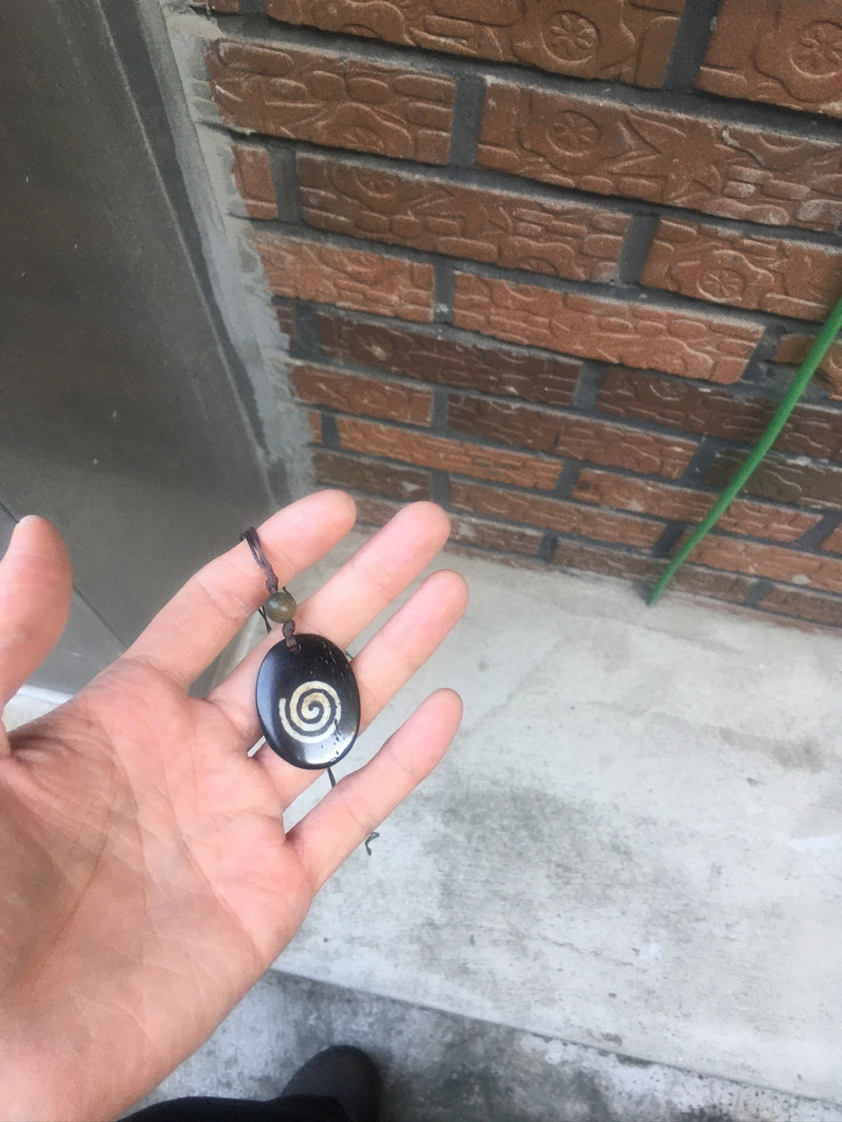 spiral pendant necklace