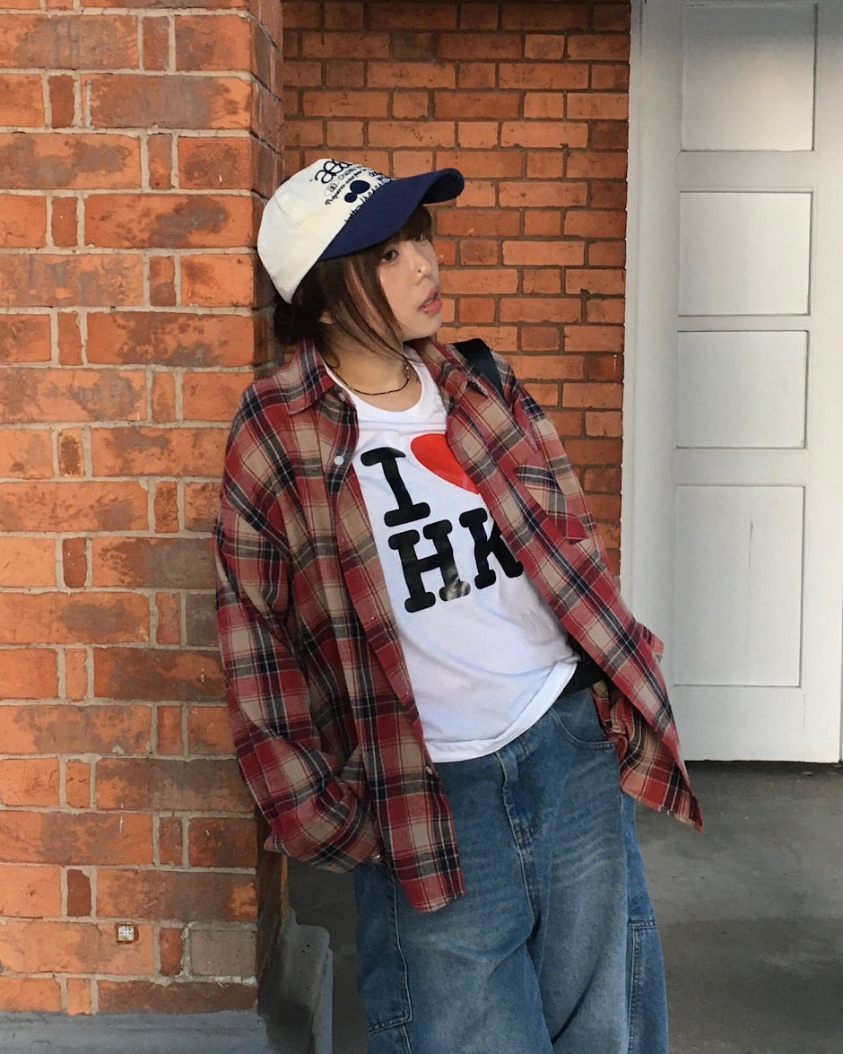 checked cotton shirt