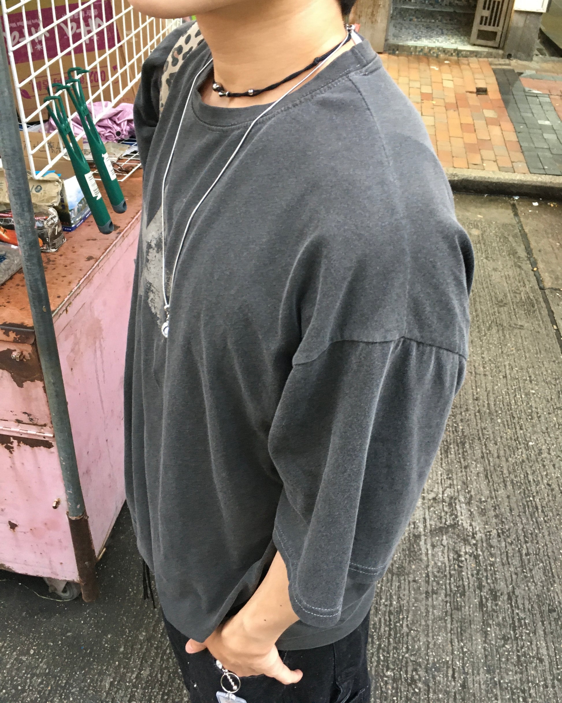 herry star washed tee