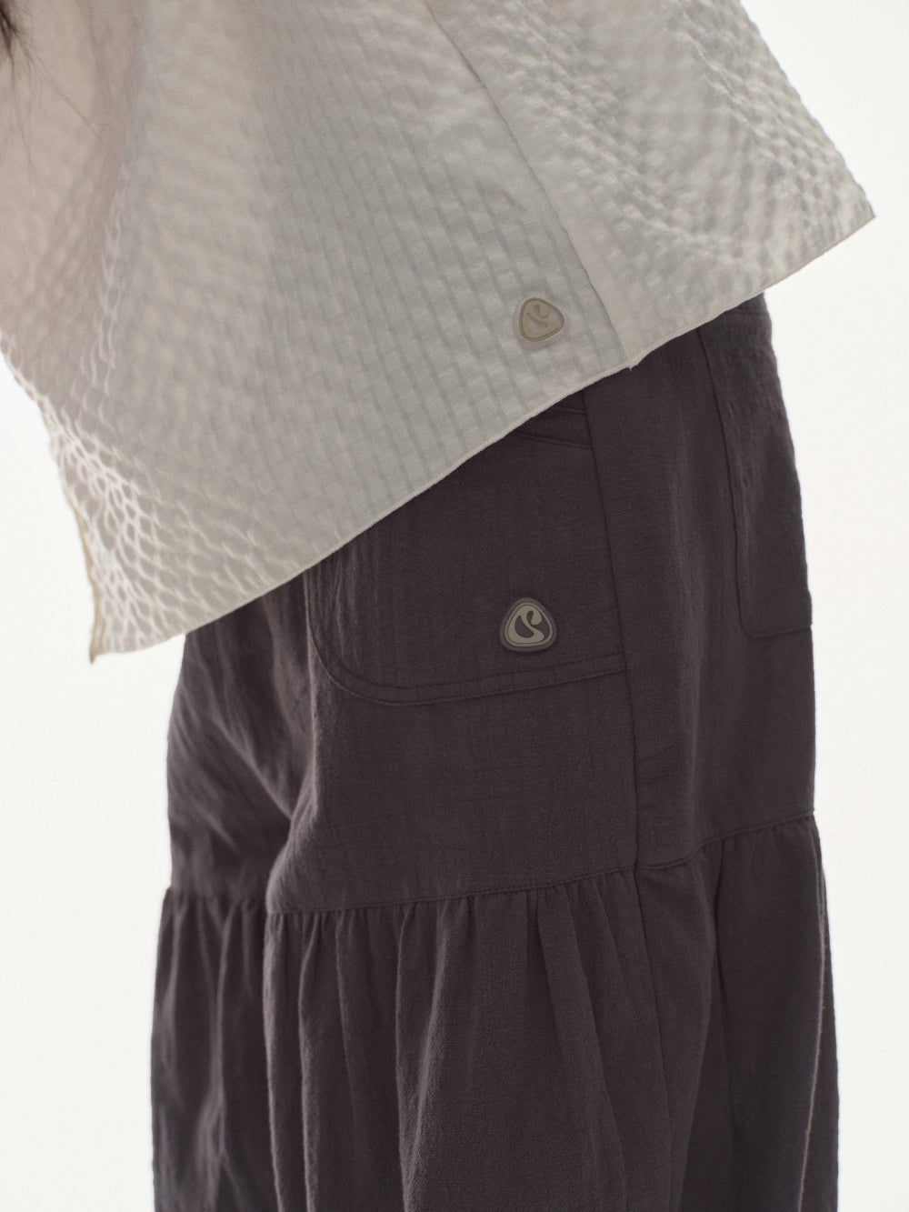 ✪【𝘱𝘳𝘦-𝘰𝘳𝘥𝘦𝘳】coyseio shirring rough pants (2 color)