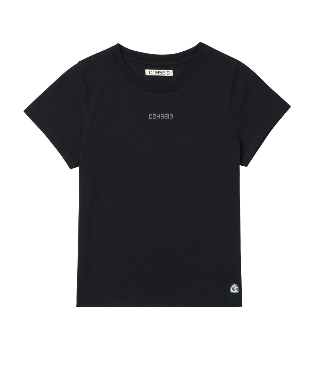 ✪【𝘱𝘳𝘦-𝘰𝘳𝘥𝘦𝘳】coyseio mini logo t-shirt (3 color)