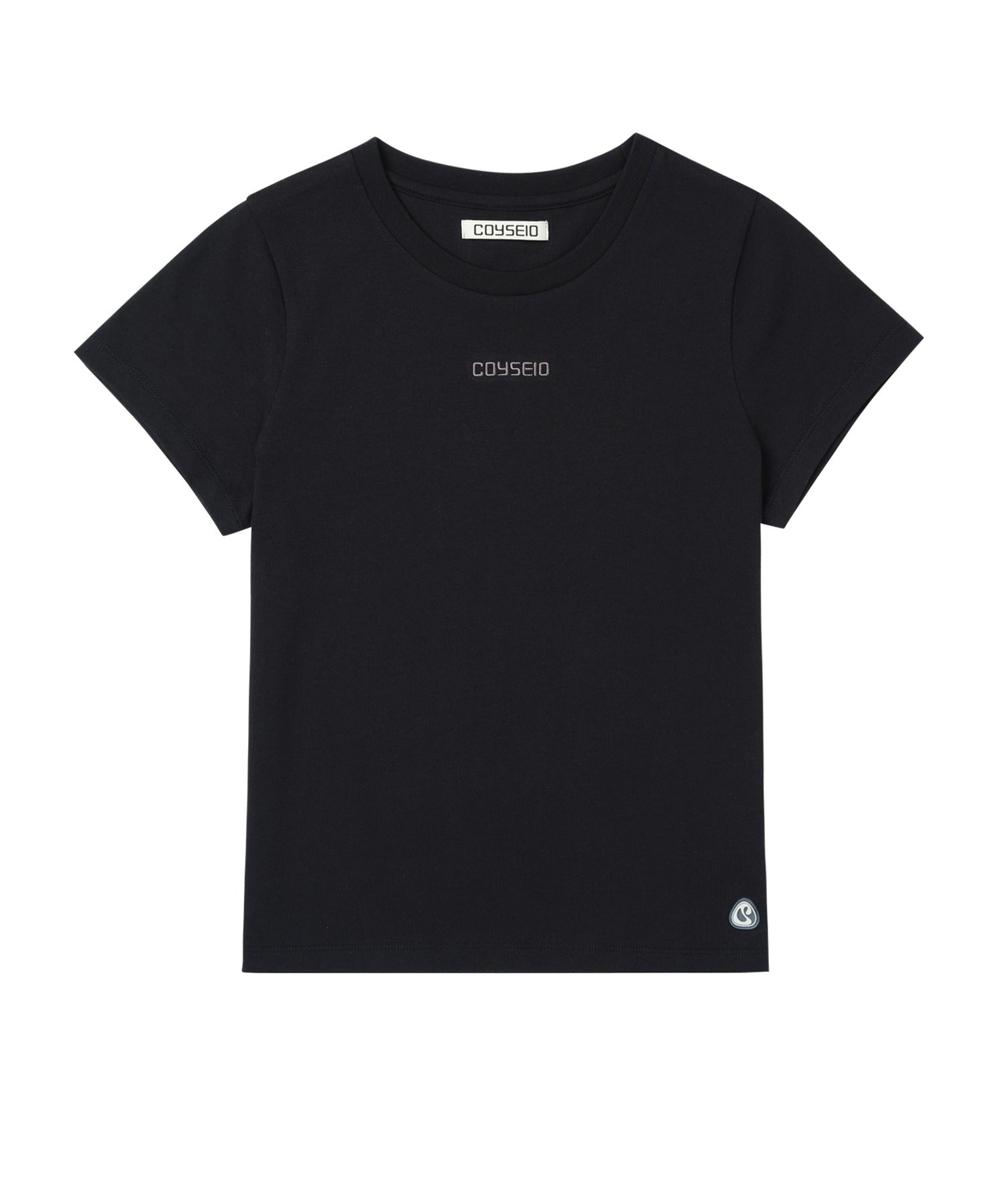 ✪【𝘱𝘳𝘦-𝘰𝘳𝘥𝘦𝘳】coyseio mini logo t-shirt (3 color)