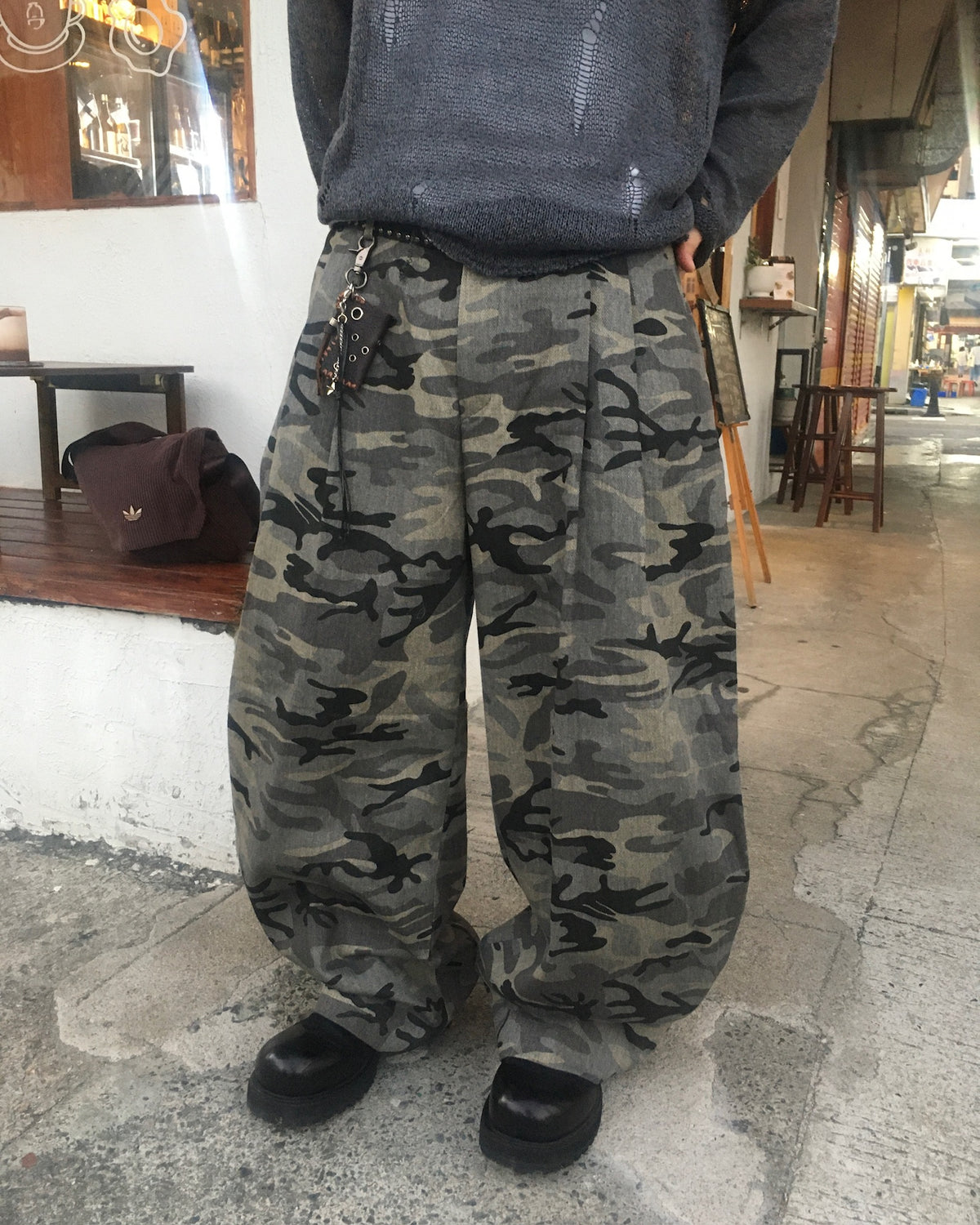 camo baggy pants (men wear)