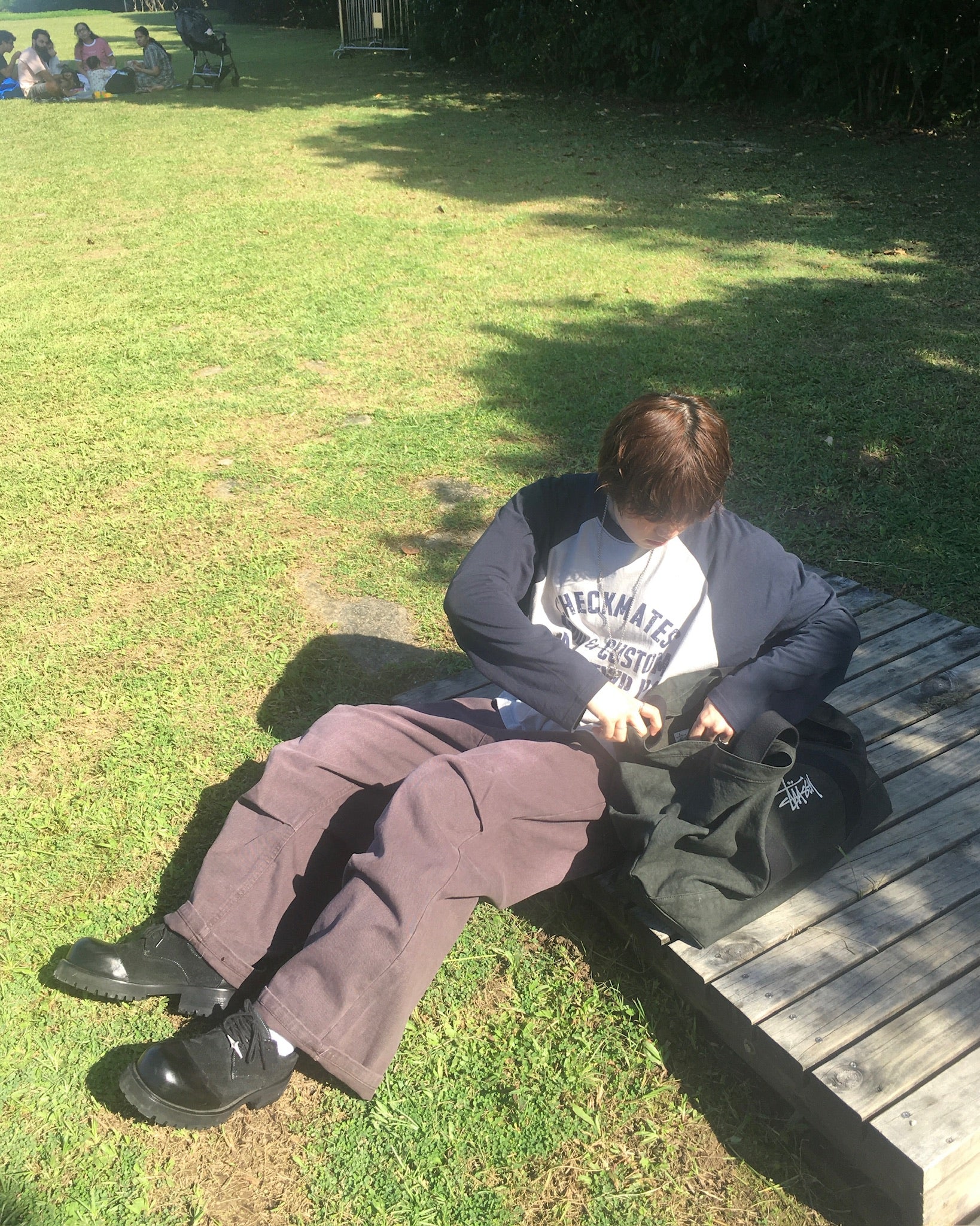 star rivet washed jeans (men)