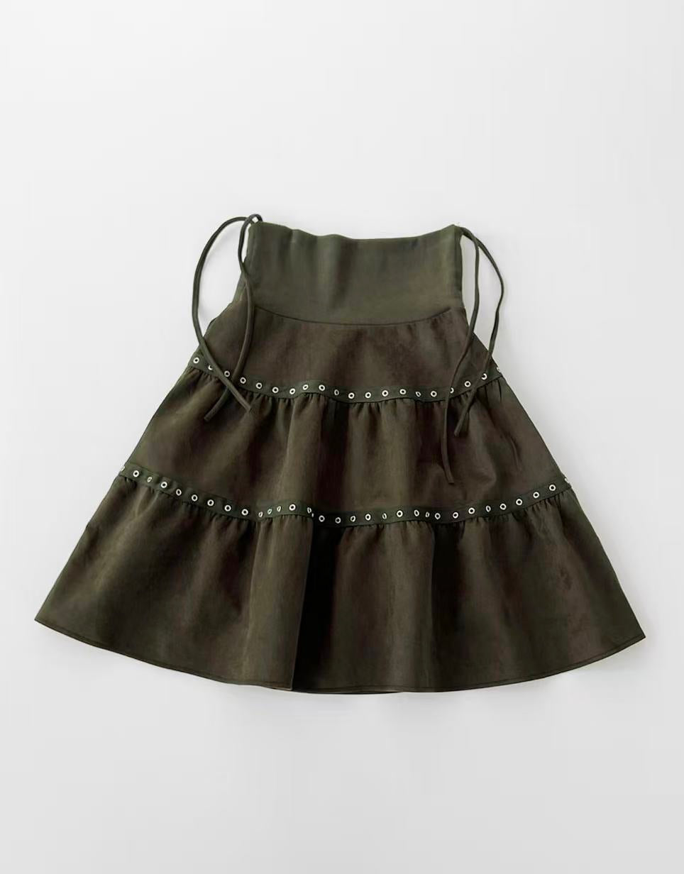 hollow midi skirt