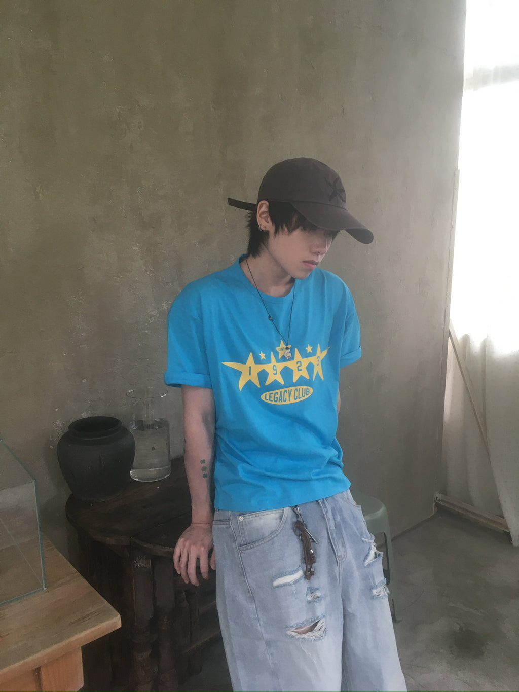 1923 star tee (ocean)