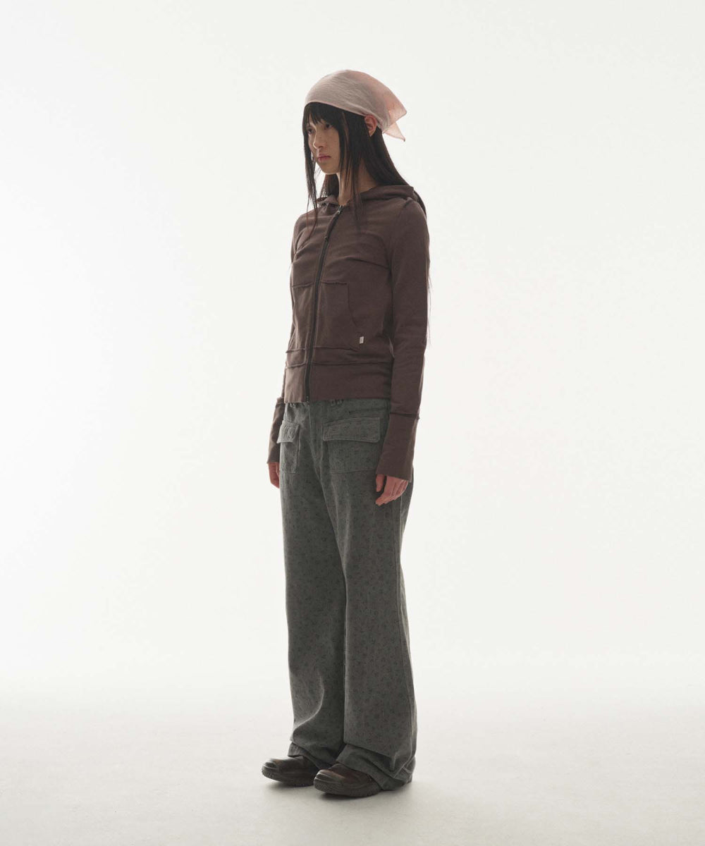 ✪【𝘱𝘳𝘦-𝘰𝘳𝘥𝘦𝘳】coyseio flower pattern pants (2 color)