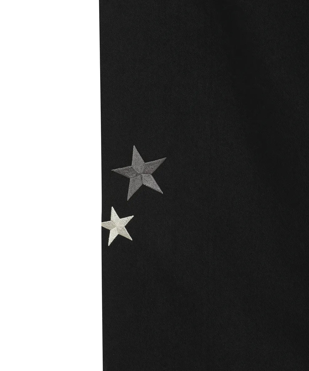 BAUF STAR SYMBOL PANTS (BLACK)