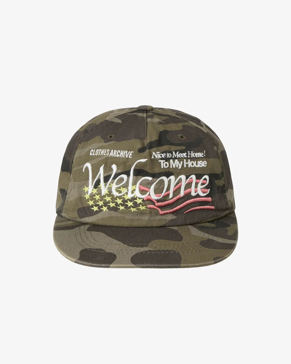 AEAE WELCOME WASHED CAP (CAMO)