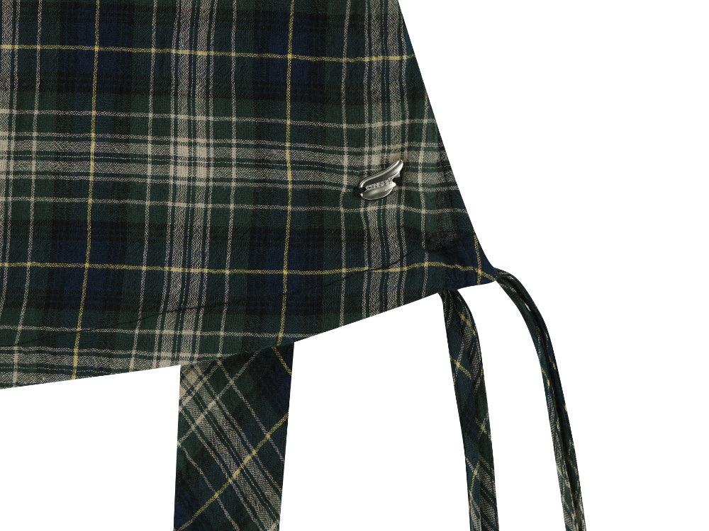 ✪【𝘱𝘳𝘦-𝘰𝘳𝘥𝘦𝘳】coyseio bow blouse (check)