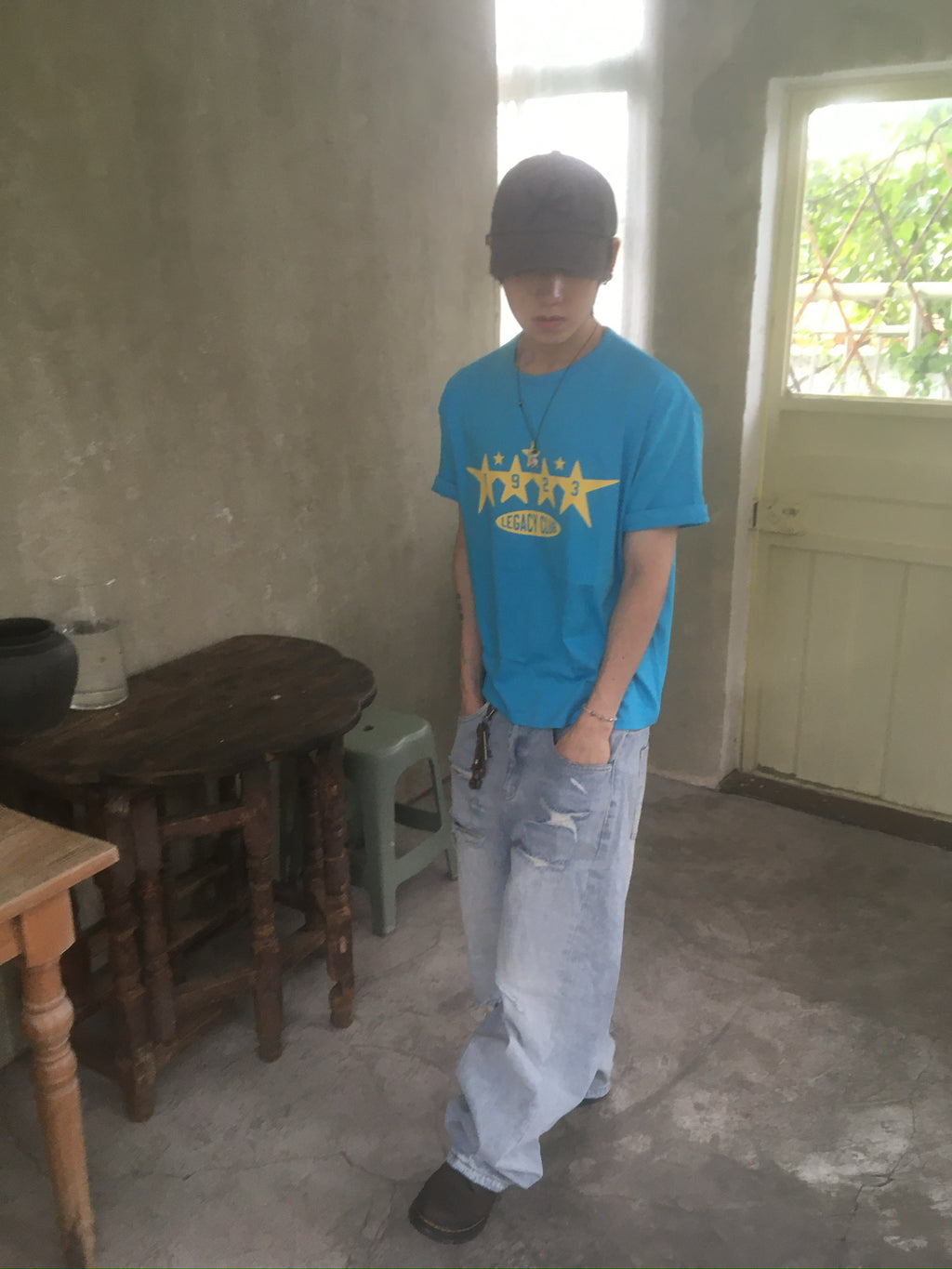 1923 star tee (ocean)