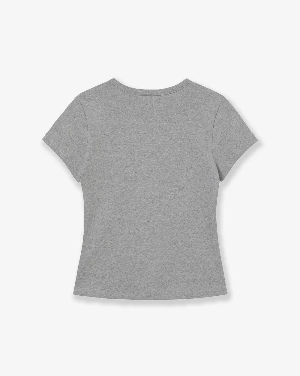 AEAE CHECK STAR TEE (GREY)