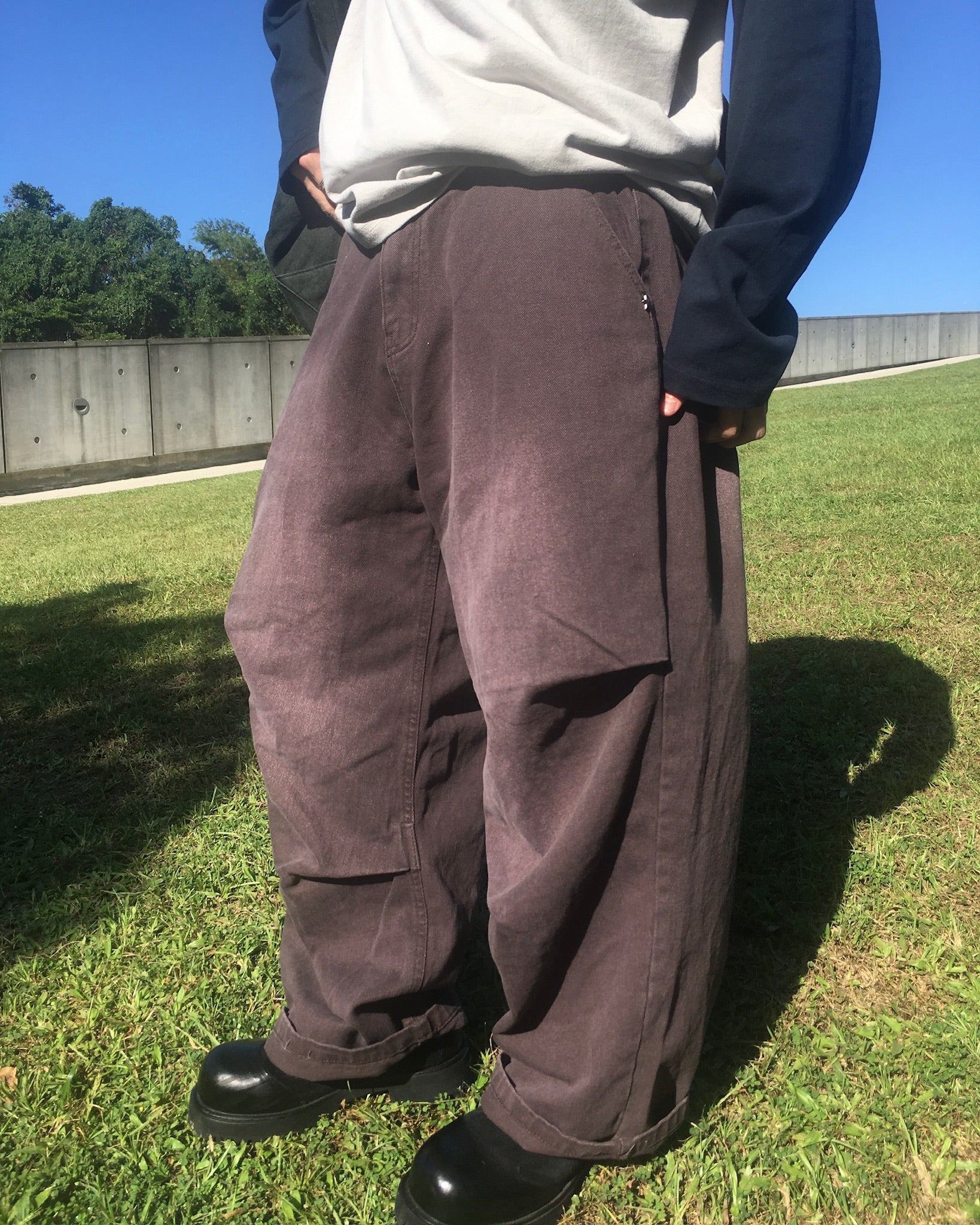 star rivet washed jeans (men)