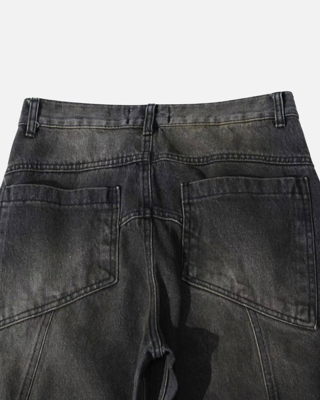 (in stock) bootcut flared jeans（black）