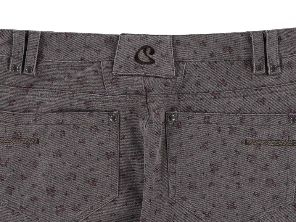 ✪【𝘱𝘳𝘦-𝘰𝘳𝘥𝘦𝘳】coyseio flower pattern pants (2 color)