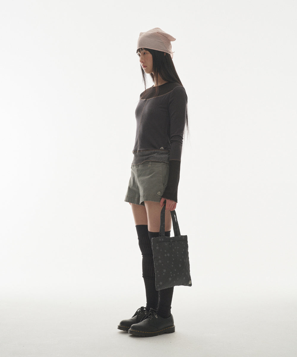 ✪【𝘱𝘳𝘦-𝘰𝘳𝘥𝘦𝘳】coyseio net stitch longsleeves (black)