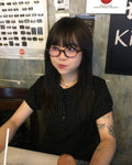 leopard glasses