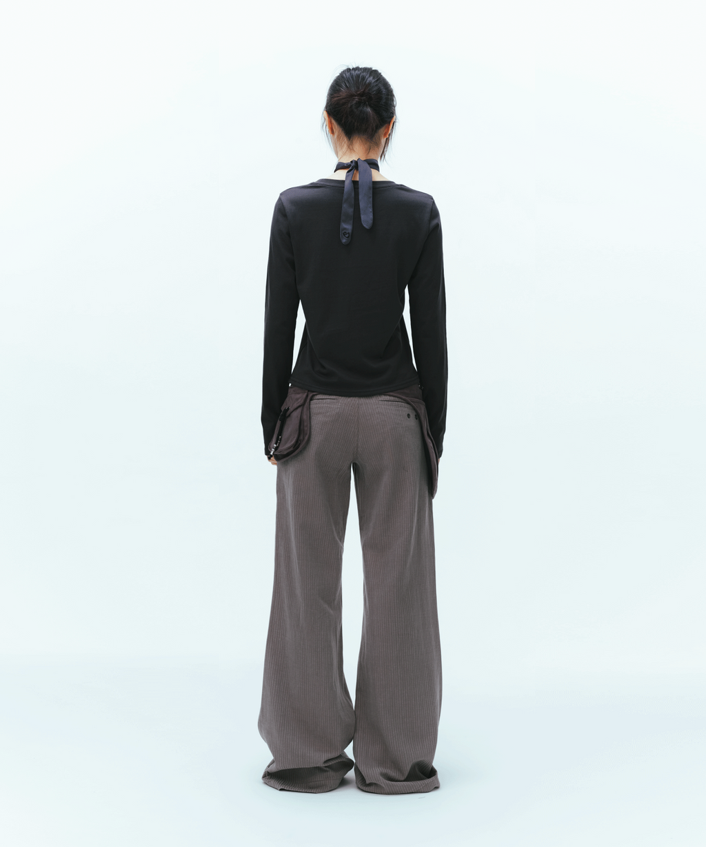 ✪【𝘱𝘳𝘦-𝘰𝘳𝘥𝘦𝘳】coyseio suede belt bag (2 color)