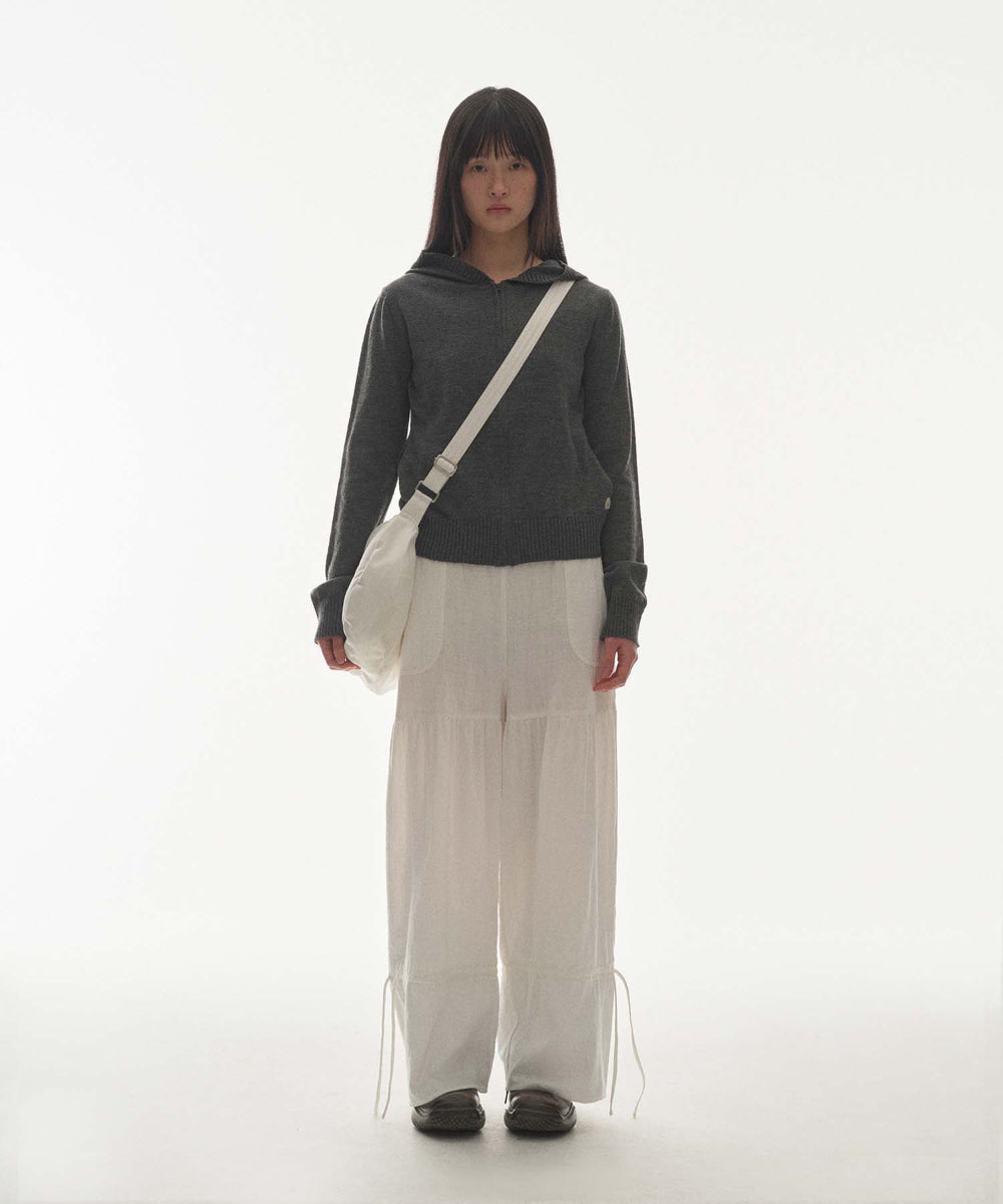 ✪【𝘱𝘳𝘦-𝘰𝘳𝘥𝘦𝘳】coyseio shirring rough pants (2 color)