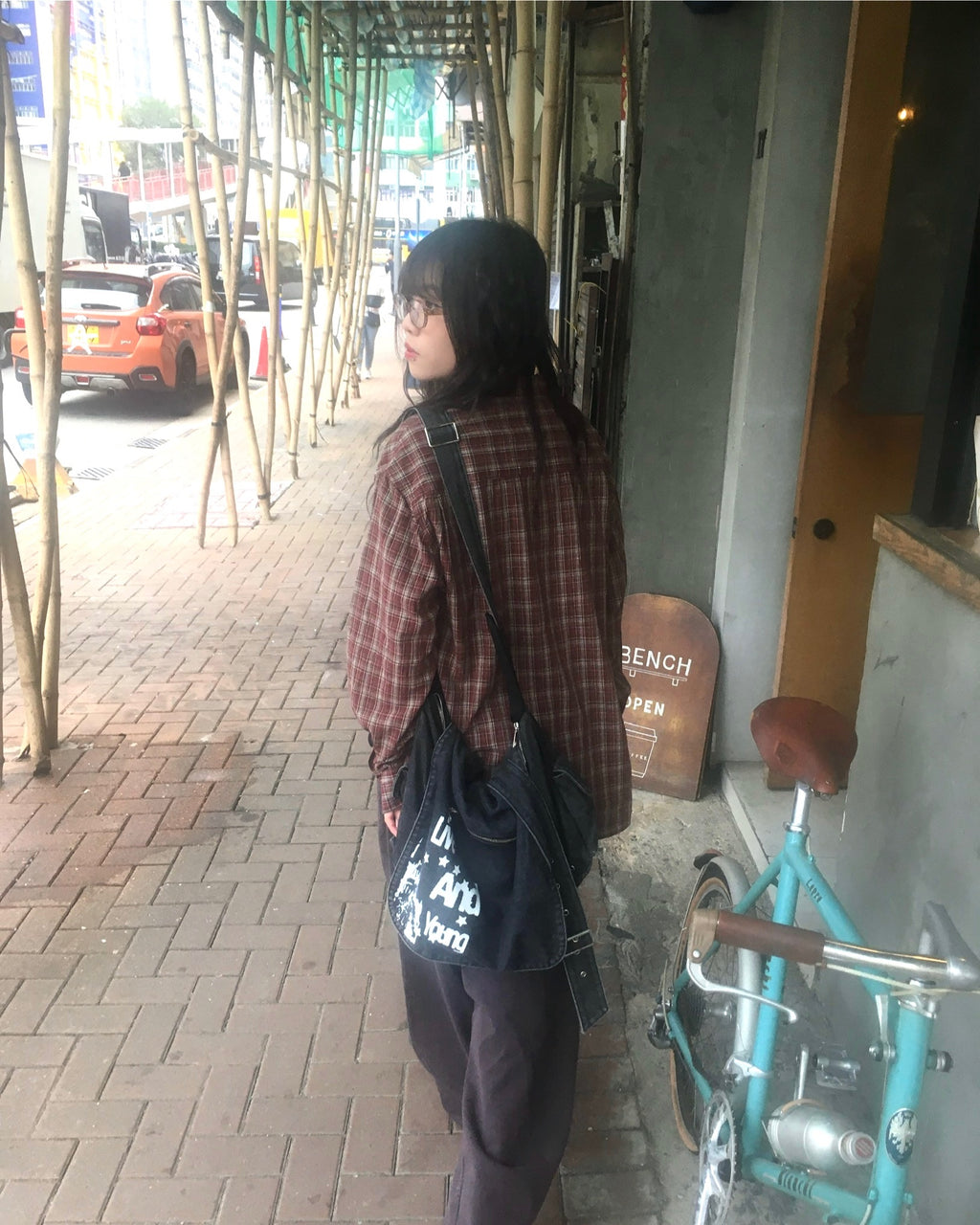 star rivet washed jeans (women)