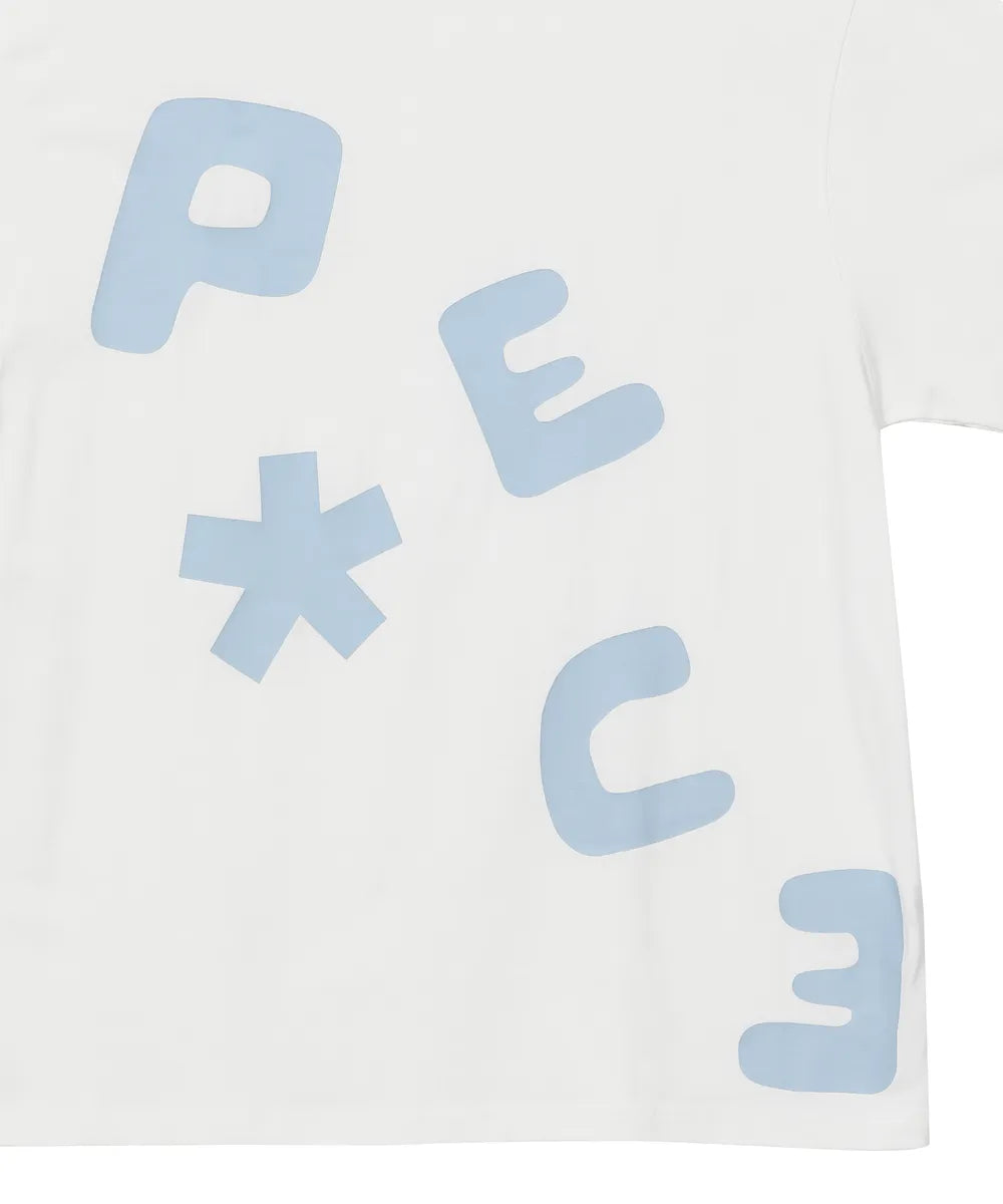 BAUF PEACE LOGO T-SHIRT (WHITE)