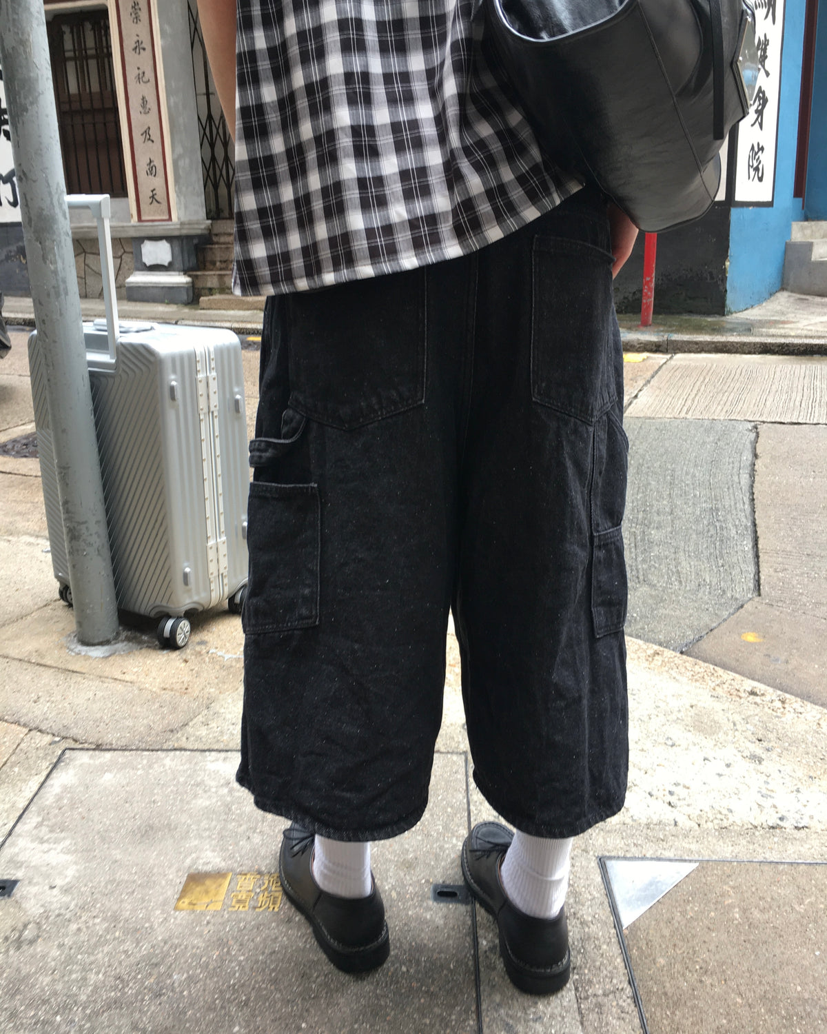 double knee bermuda pants (men wear)