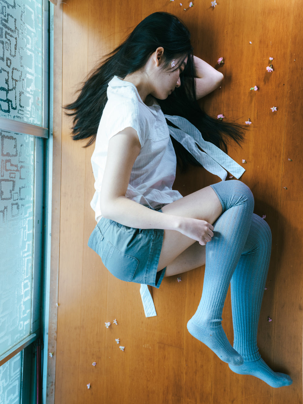 ✪【𝘱𝘳𝘦-𝘰𝘳𝘥𝘦𝘳】coyseio bow blouse (white)