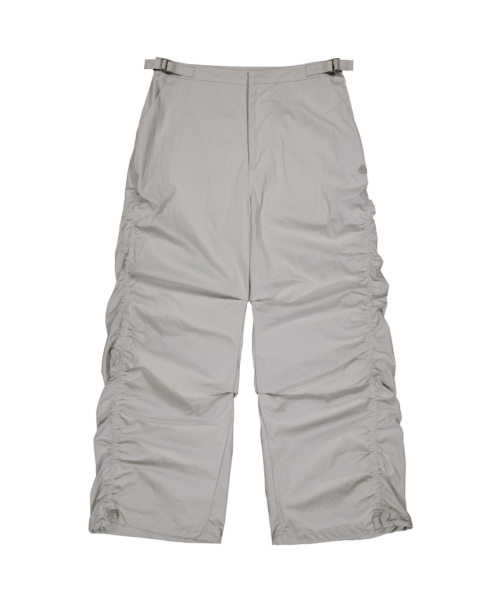 ✪【𝘱𝘳𝘦-𝘰𝘳𝘥𝘦𝘳】coyseio puckering pants (ivory)