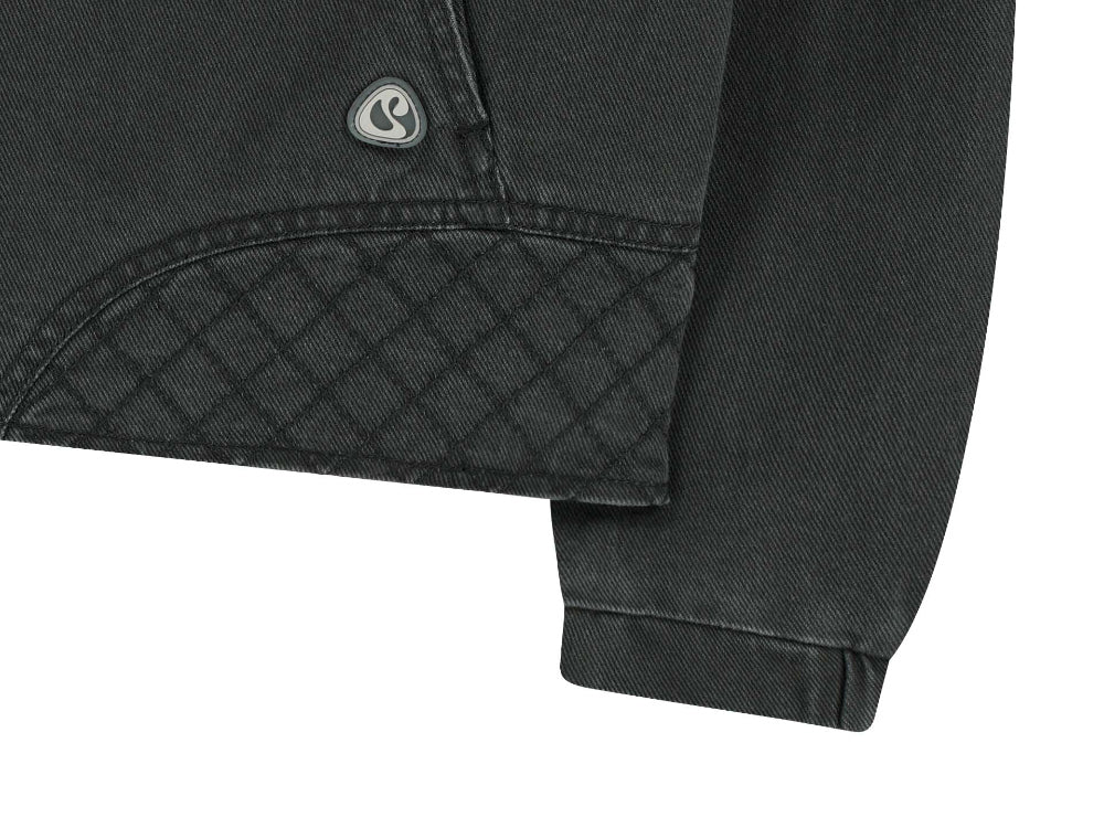 ✪【𝘱𝘳𝘦-𝘰𝘳𝘥𝘦𝘳】coyseio round collar stitch jacket (grey)