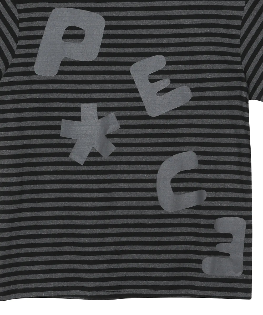 BAUF PEACE LOGO T-SHIRT (STRIPE BLACK)