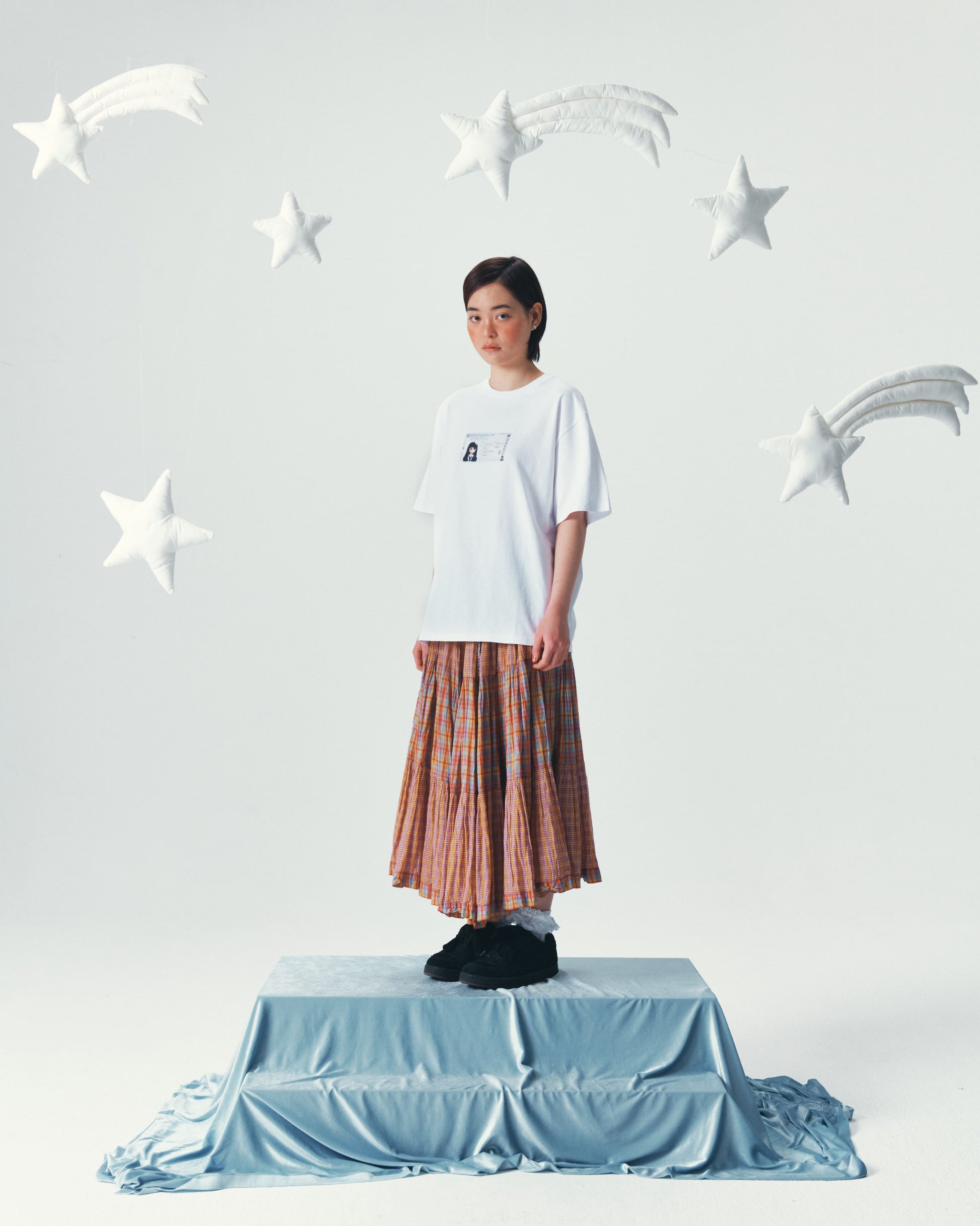 ✪【𝘱𝘳𝘦-𝘰𝘳𝘥𝘦𝘳】coyseio ID card regular t-shirt (2 color)