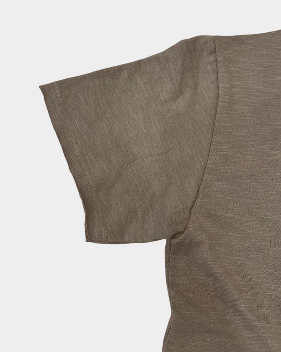 henley button tee (vintage blue)
