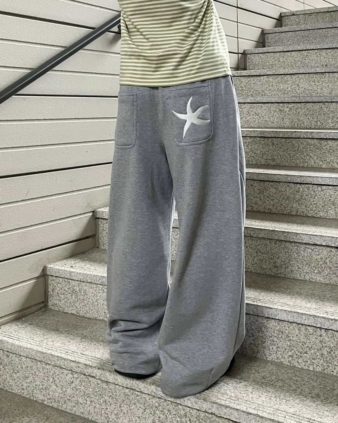 TCM STARFISH SWEAT PANTS (GREY)