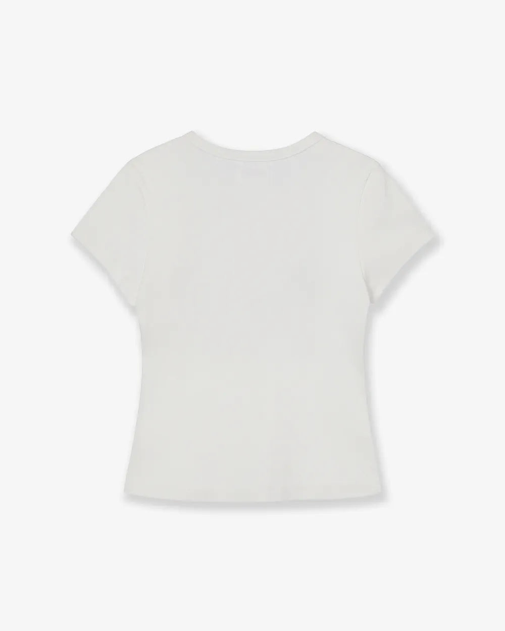 AEAE CHECK STAR TEE (WHITE)
