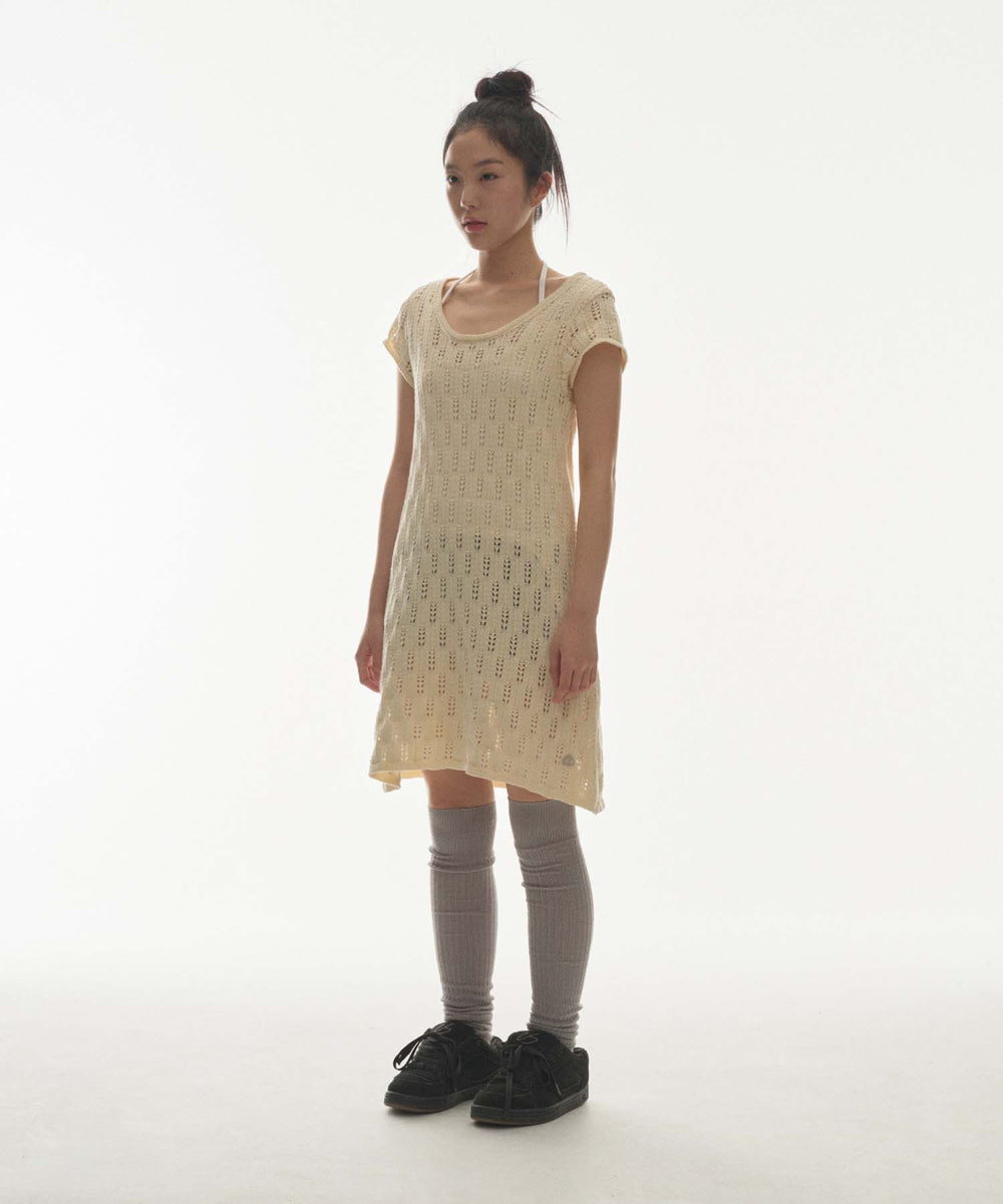 ✪【𝘱𝘳𝘦-𝘰𝘳𝘥𝘦𝘳】coyseio scasi knit one piece (2 color)