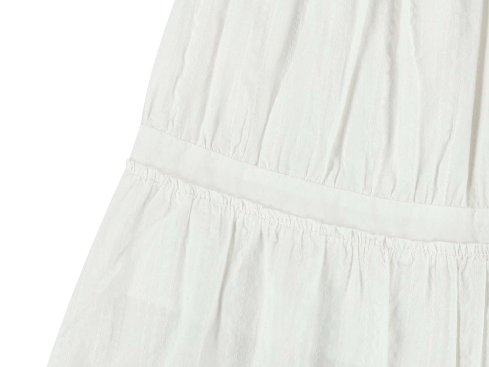✪【𝘱𝘳𝘦-𝘰𝘳𝘥𝘦𝘳】coyseio shirring midi skirt (white)