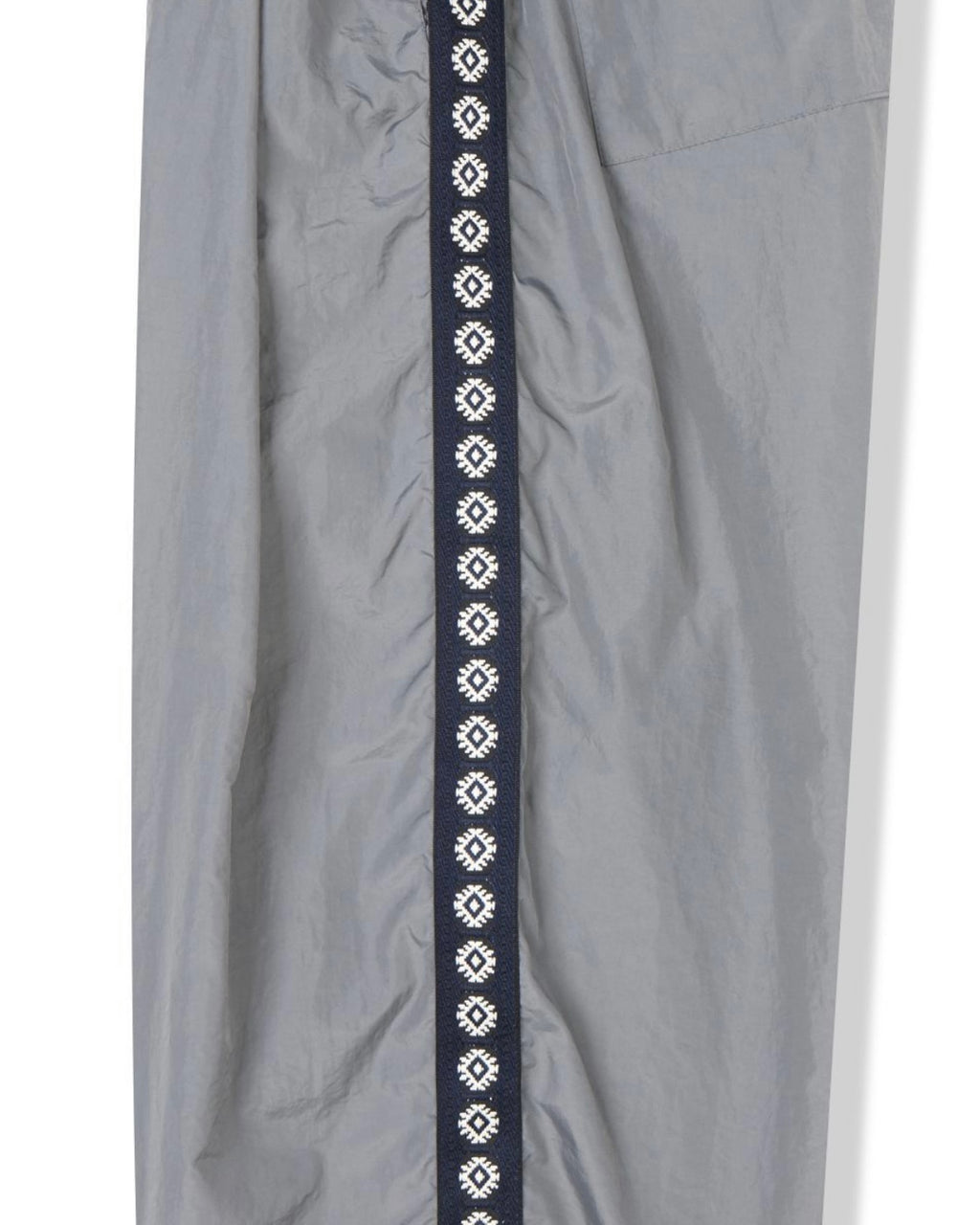 side sun nylon pants (grey)