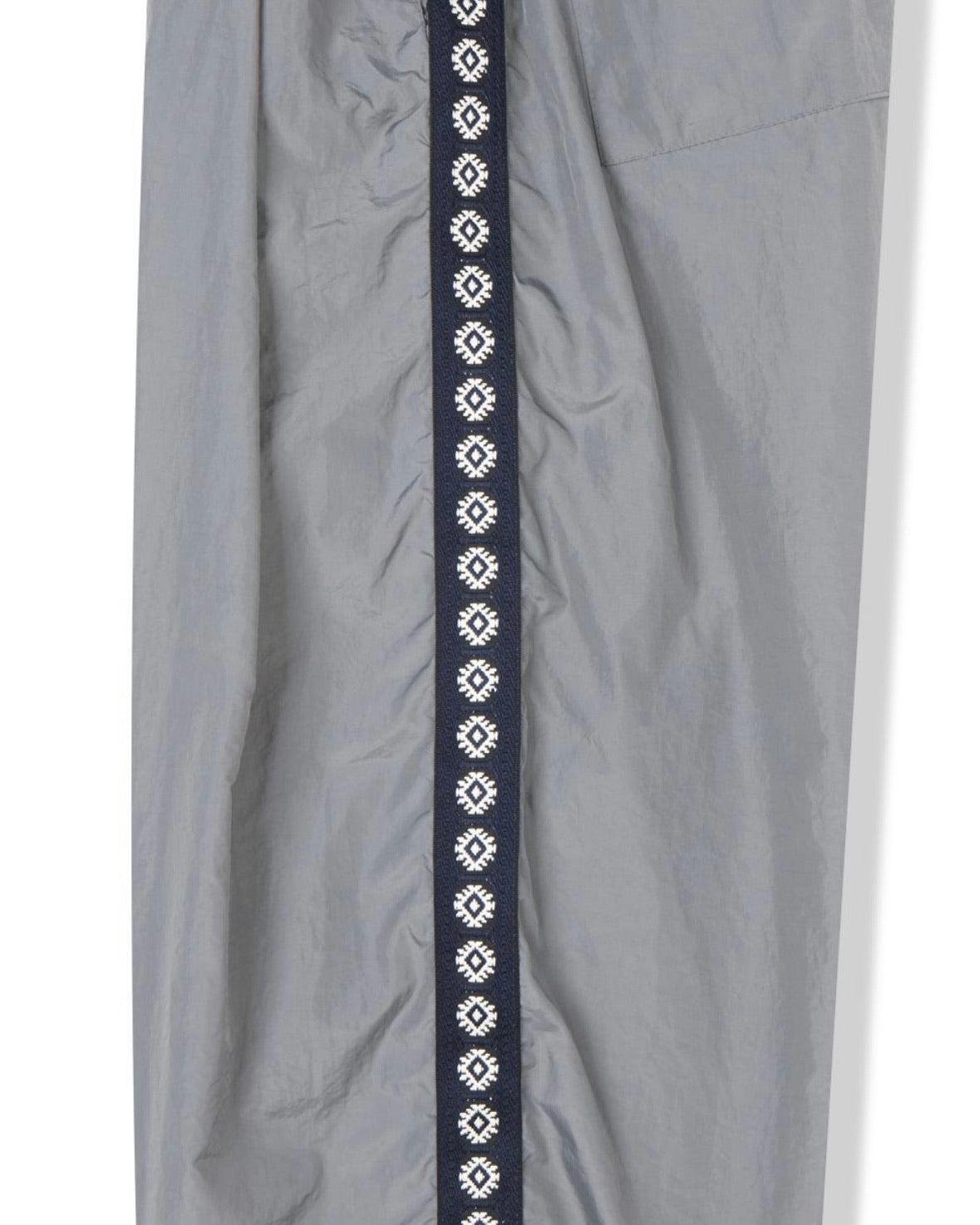 side sun nylon pants (grey)